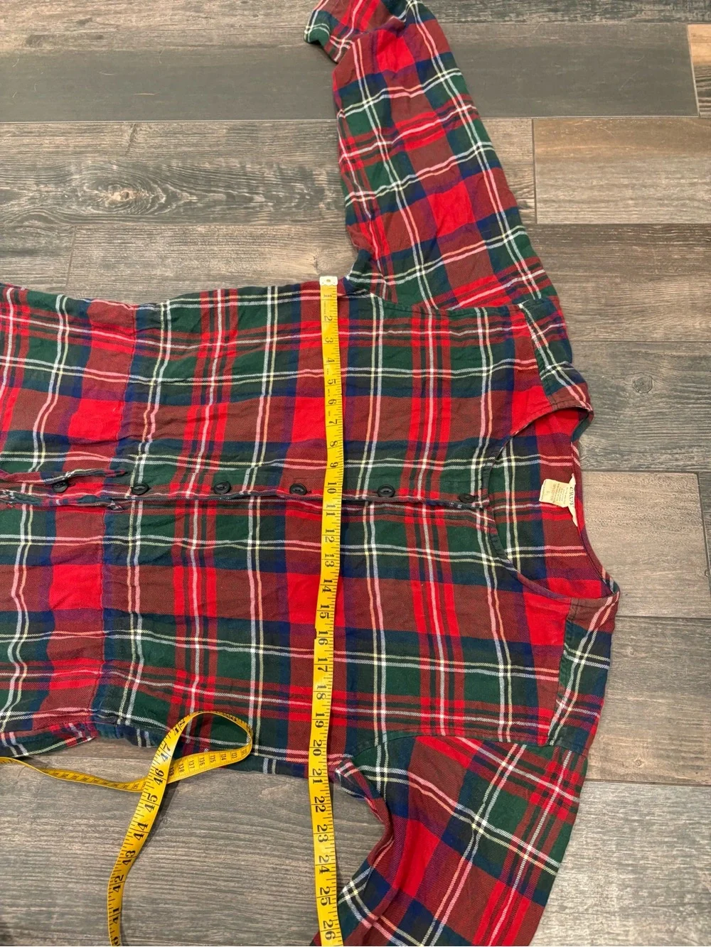J Crew Plaid Pajamas One Piece Union Suit Jumper Cotton Button Up PJs womens L